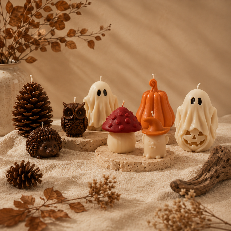 Motivkerzen Herbst