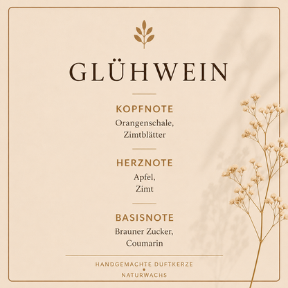 Duftbeschreibung Lumara Duftkerze Glühwein 